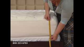 How To Measure Your Bed For A Fitted Sheet [upl. by Marchese]