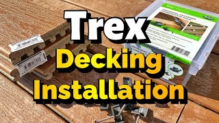 Trex Decking Installation Video [upl. by Ynotna]