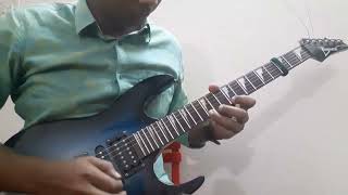 Aushomapto  Aurthohin Guitar Solo Cover [upl. by Atiekahs]