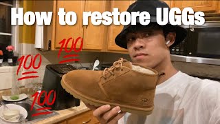 How to restore UGGs [upl. by Atsuj92]