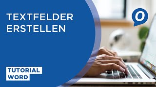 Tutorial Microsoft Word Textfelder erstellen [upl. by Mishaan]