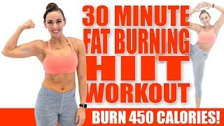 30 Minute FATBURNING HIIT WORKOUT 🔥Burn 450 Calories 🔥Sydney Cummings [upl. by Chlori]