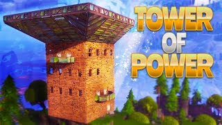 TOWER OF POWER Fortnite Battle Royale  rhinoCRUNCH [upl. by Besse126]