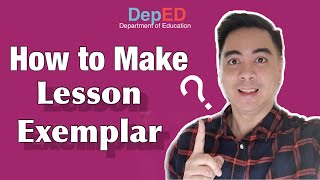 How to Make IDEA Lesson Exemplar Teacher’s Guide [upl. by Wil]