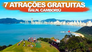 7 ATRAÇÕES GRATUITAS em BALNEÁRIO CAMBORIÚ  Conheça pontos turísticos SEM GASTAR NADA [upl. by Nitsirhc]