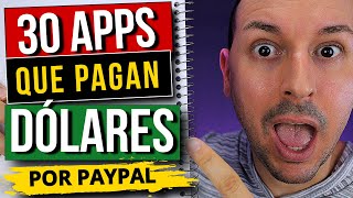 30 Apps Que Te Pagan Automaticamente Sin Hacer Nada 🚀 Ganar Dinero En Paypal [upl. by Silvestro]