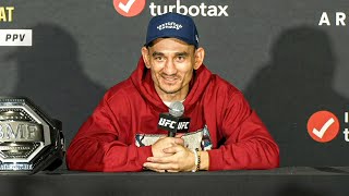 Max Holloway PostFight Press Conference  UFC 300 [upl. by Hobart]