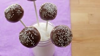 How To Make Chocolate Cake Pops  Simply Bakings [upl. by Olemrac276]