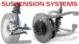 SUSPENSION Explained  Double wishbone  Macpherson Strut  Why suspensions are needed [upl. by Ahsier]