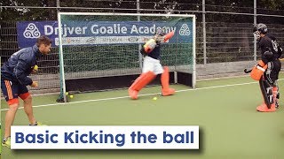 Goalie Tutorial Basic Kicking  Hockey Heroes TV [upl. by Nosremaj]