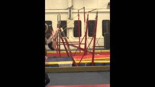 Straddle undershoot catch high bar [upl. by Hanson84]