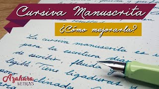 ✍️ 5 Pasos para Mejorar la Cursiva Manuscrita [upl. by Asenav]