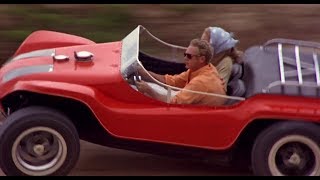 Steve McQueen driving dune buggy  The Thomas Crown Affair [upl. by Nawram]