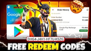 Free Redeem Code 💎 Free Fire Redeem Code Today 🔥😱 2000₹ Free Redeem Code😎 redeemcode [upl. by Lohcin]