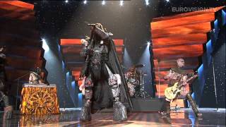 Lordi  Hard Rock Hallelujah Finland 2006 SemiFinal [upl. by Einnig547]