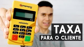 Taxa do Parcelamento para Comprador ou Vendedor na Maquina do Pagseguro [upl. by Lukas214]