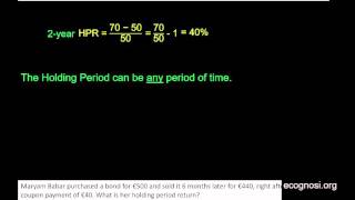 Calculating Holding Period Returns [upl. by Selia]