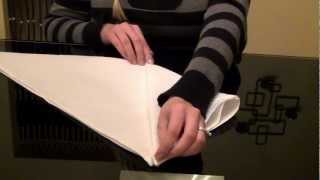 •••Relaxing Napkins Folding Tutorial••• [upl. by Hedaza]