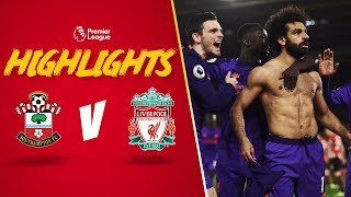 Incredible Mo Salah solo goal  Southampton 13 Liverpool  Highlights [upl. by Johnson]