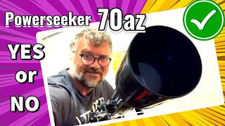 Celestron Powerseeker 70AZ Fun entry level scope that I still love to use [upl. by Mckeon]