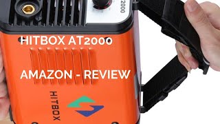 Amazon HitBox 2000 mini Arc Welder 110220v full review with welds [upl. by Bodnar]