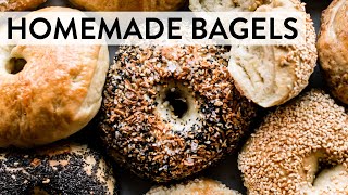 Homemade Bagels Recipe  Sallys Baking Recipes [upl. by Rafiq]