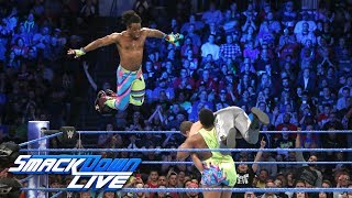 The New Day vs The Colons SmackDown LIVE June 6 2017 [upl. by Ylebmik936]