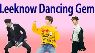 Offstage Lee Know dance compilation StrayKids [upl. by Wylma]