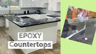 EPOXY Countertops  Complete Build and Pour [upl. by Lassiter]