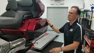 Side Cover RemovalInstallation Tips  2018 Honda Gold Wing [upl. by Woodson]