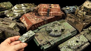 These Are The Models I Built Before Youtube Tanks Bulldozers And Submarines 😱 [upl. by Nallij]