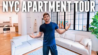 NYC APARTMENT TOUR  Inside My Industrial SoHo Loft [upl. by Rashida425]