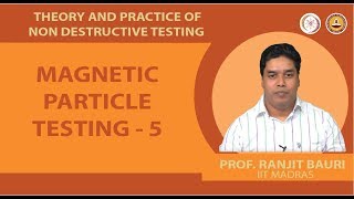 Magnetic particle testing  5 [upl. by Enad477]