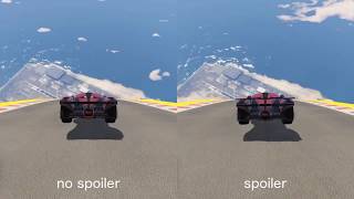 Spoilers add downforce [upl. by Niatsirhc]