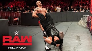 FULL MATCH Roman Reigns vs Cesaro – Intercontinental Title Match Raw December 11 2017 [upl. by Nibur888]