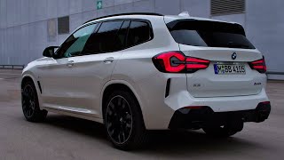 2022 BMW X3  Driving Exterior and interior details [upl. by Lange658]