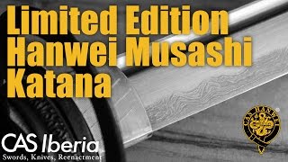 Paul Chen  Hanwei Limited Edition Folded Musashi Katana  On the Bench [upl. by Anadal]