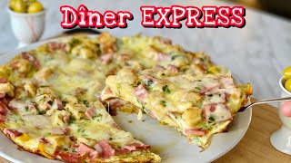 DÉLICIEUX DÎNER EXPRESS PRÊT EN 10 MINUTES 🥘🍳 Recette très facile Deli Cuisine [upl. by Kalfas145]