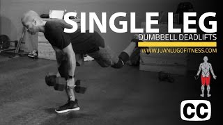 Single Leg Dumbbell Deadlifts [upl. by Eerpud472]