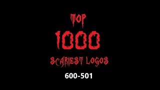 Top 1000 Scariest Logos 600501 [upl. by Hasila]