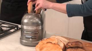 How to Use the KitchenAid Pro Line Toaster  WilliamsSonoma [upl. by Ronaele]