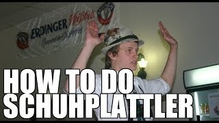 HOW TO DO GERMAN DANCING SCHUHPLATTLER [upl. by Willtrude]