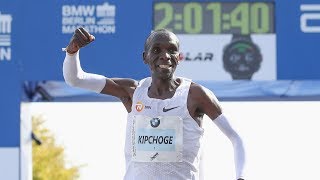 Eliud Kipchoge Crushes Marathon World Record at Berlin [upl. by Ailis730]