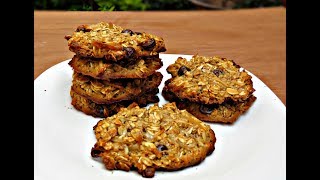 GALLETAS DE AVENA SALUDABLES EN 4 MINUTOS [upl. by Chappie]