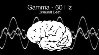 Genius Gamma Binaural Beat  60Hz 1h Pure [upl. by Paulo]