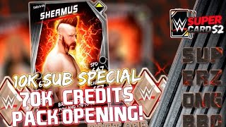 WWE SuperCard  70k CREDITS SURVIVOR TIER PACK OPENING  PART ONE [upl. by Demah]