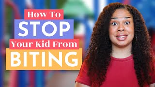 Toddler BITING How to Prevent and Manage Biting in Kids [upl. by Marnia]