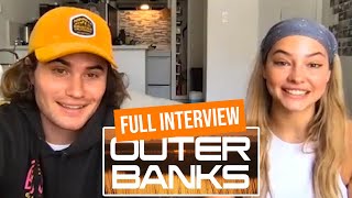 Outer Banks Stars Chase Stokes amp Madelyn Cline Full Interview [upl. by Richelle]