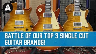 Gibson vs PRS vs Heritage  Battle Of The Single Cut Kings [upl. by Anikas173]