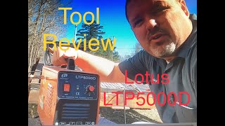 Lotus LTP5000D Plasma Cutter 3 year review and cutting 12quot metal [upl. by Powel]